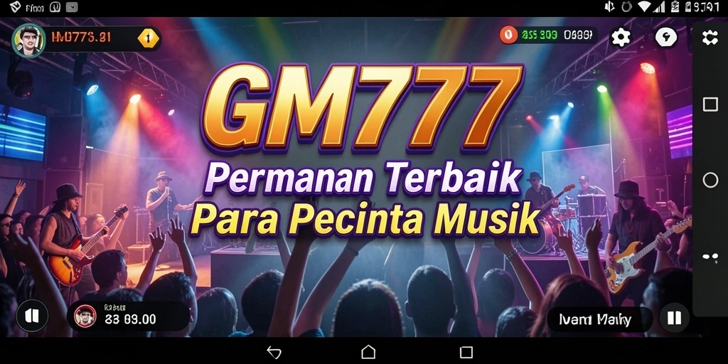 Screenshot gameplay GM777 menampilkan antarmuka yang menarik dan interaktif.