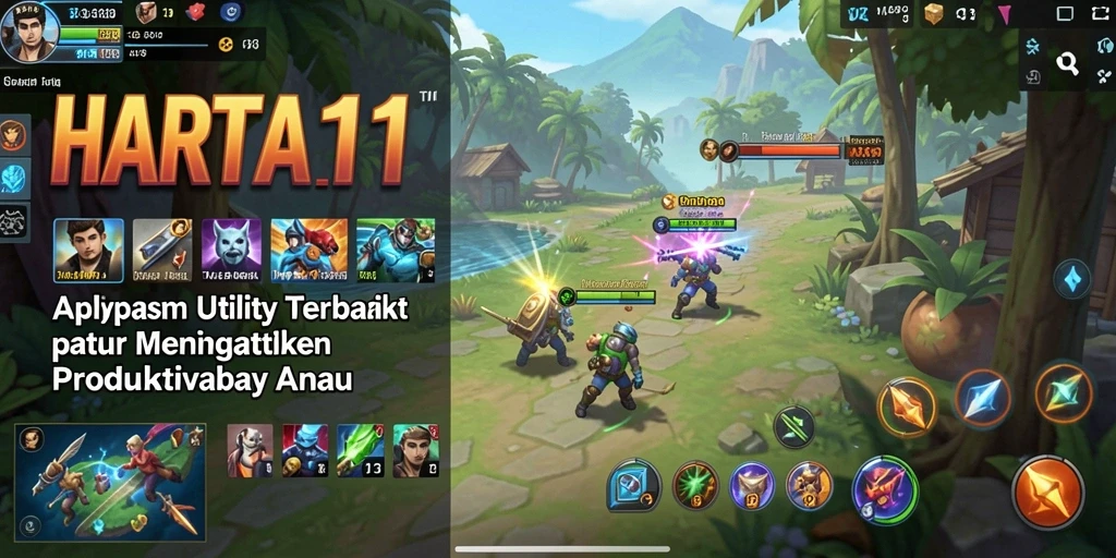 Tampilan antarmuka HARTA11 yang ramah pengguna dan efisien.