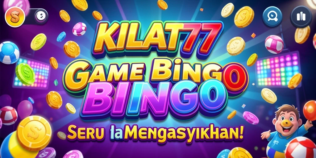 Tampilan gameplay Bingo di KILAT77 yang seru dan interaktif.