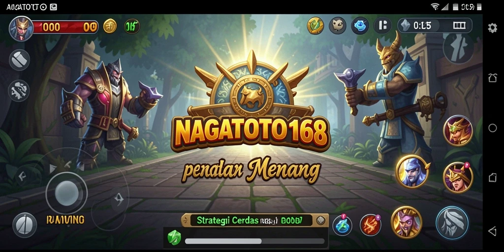 Tampilan gameplay NAGATOTO168 yang menegangkan dan strategis.