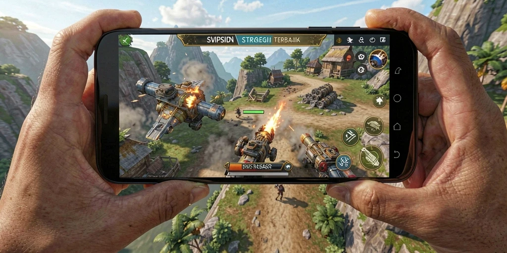 Tampilan menakjubkan dari gameplay strategis SVIPSIDN.